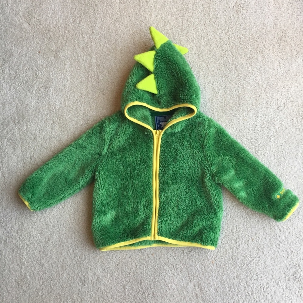 Smithsonian Dinosaur Fleece Hoodie Jacket Unisex